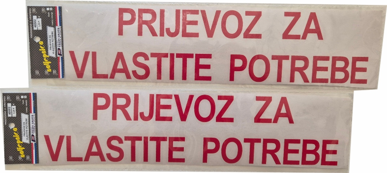 A101-Prijevoz za vlastite potrebe - samo slova - Slika 4