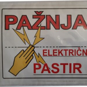 40-Oznaka - Električni pastir