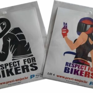 Respect for bikers - tisak