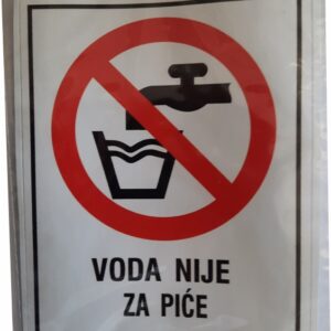 34-Oznaka - Voda nije za piće