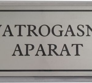 Pločica - Vatrogasni aparat
