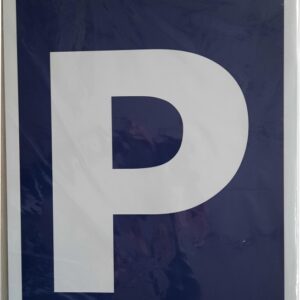 A206-Zabranjeno parkiranje-ploča 30x39 Parking - plavi