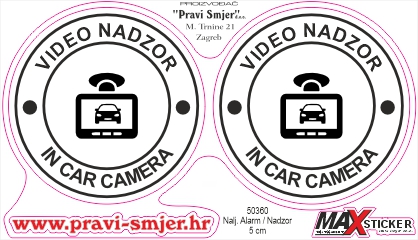 Video nadzor za vozila promjera 5 cm - Slika 6